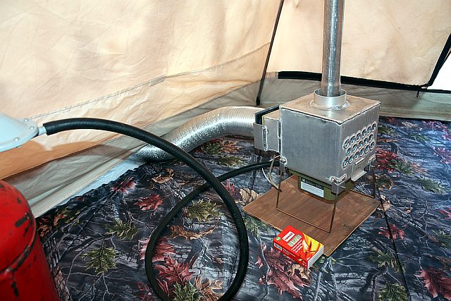 теплообменник для палатки